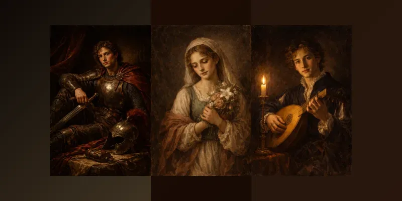 Oilpaint Renaissance Canvas generated by undefined