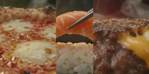 Cinematic Food Ad Videos 3 generated by veo
