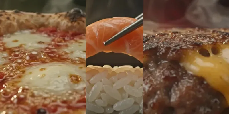 Cinematic Food Ad Videos 3 generated by undefined