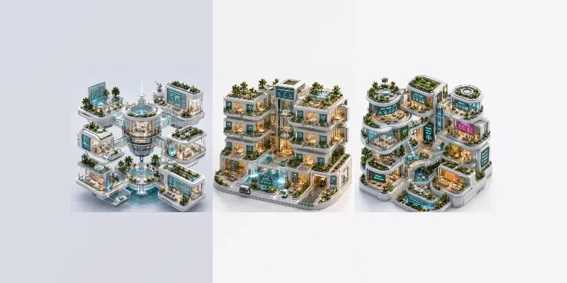 Futuristic Modular Tech Home Designs generated by undefined