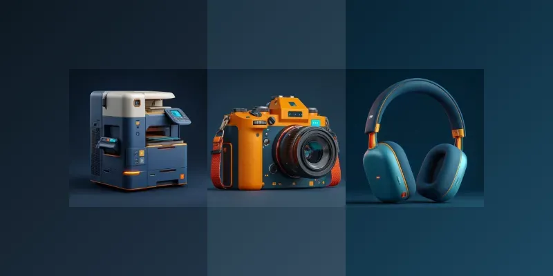 Premium 3D Tech Icon Toolkits generated by undefined