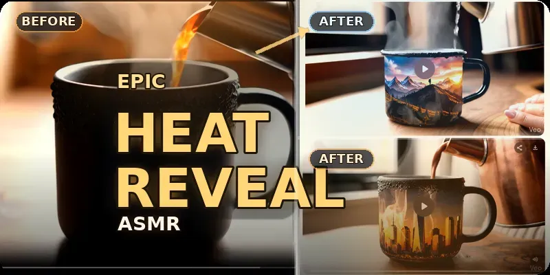 Incredible Heat Reveal ASMR Magic generated by undefined