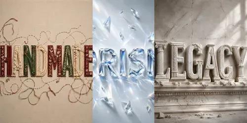 Experimental Typography Creators generated by chatgpt-image