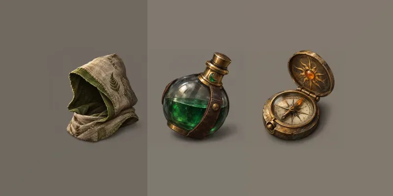 Fantasy Loot Inventory Icons