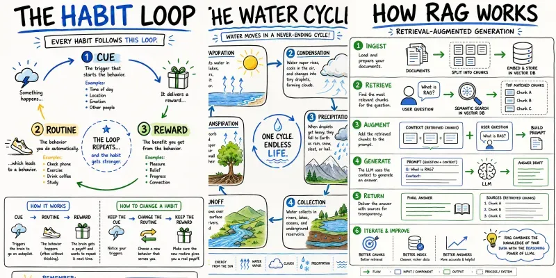 Whiteboard Concept Explainers generated by undefined