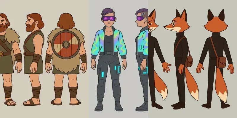 Character Blueprints generated by undefined