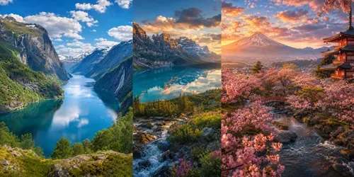 Ultimate Beautiful Place Scene Generator generated by chatgpt-image