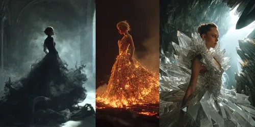 Impossible Haute Couture Art Generator generated by midjourney