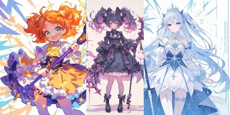 Magical Girl NFT Character Collections generated by undefined