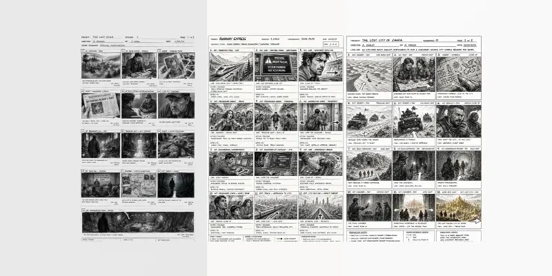 Cinematic Storyboard Generator generated by undefined