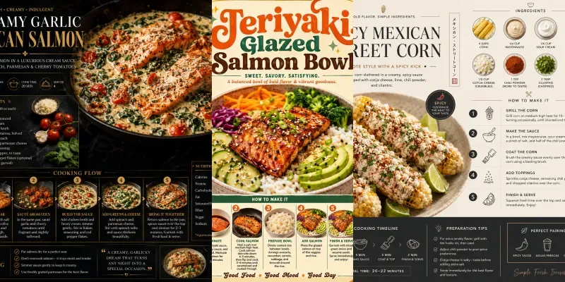 Crispbite Recipe Infographic Generator generated by undefined