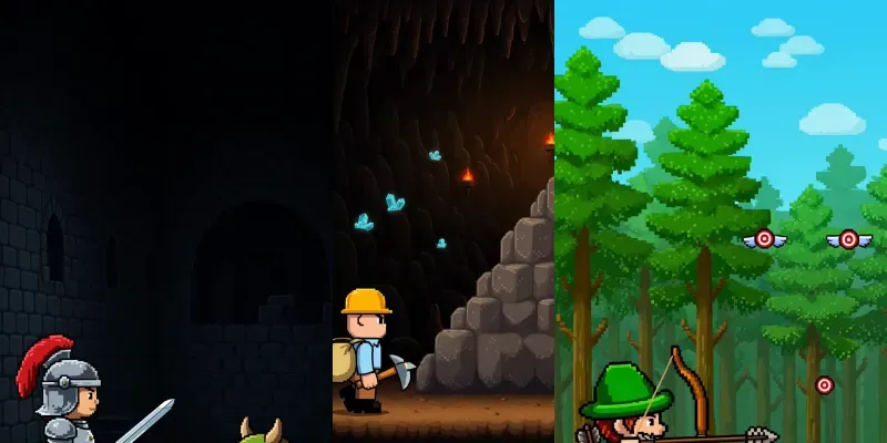 Pixel Art Game Scene Generator generated by undefined