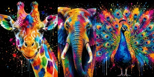 Chromatic Wildstyle Portraits generated by chatgpt-image