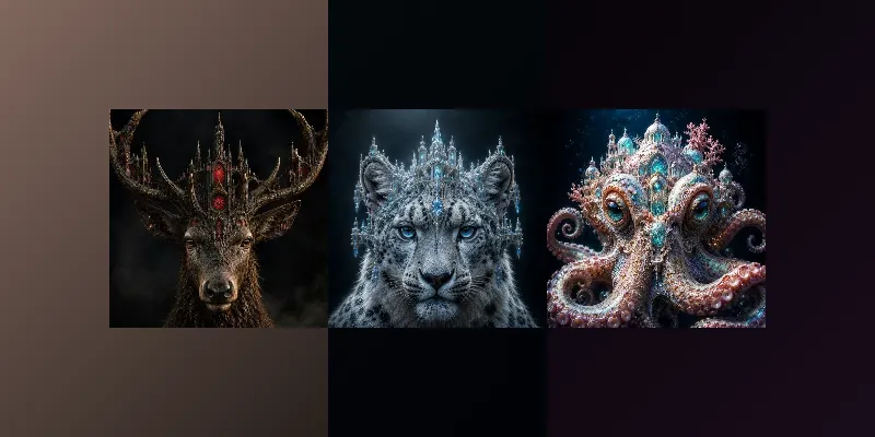 Architectural Animal Civilizations generated by undefined