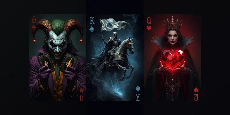 Dark Fantasy Playing Cards
