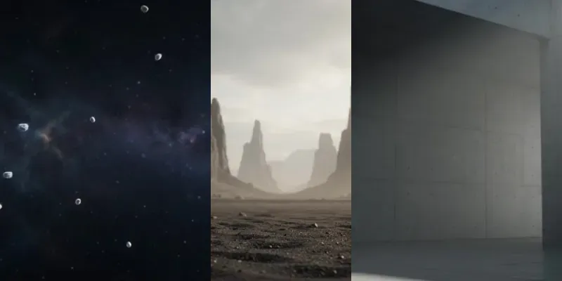Cinematic Materialization Reveals