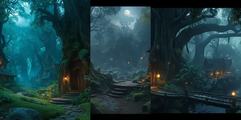 Hidden Woodland Civilizations generated by undefined