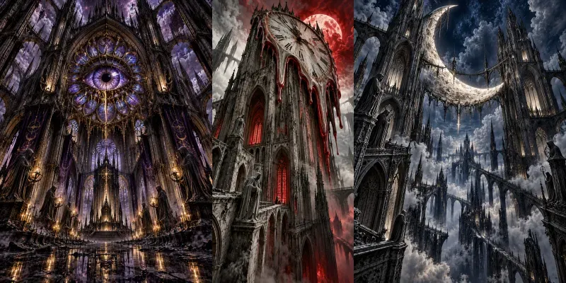 Gothic Dreamscape Art