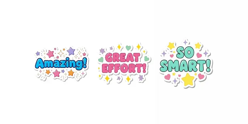 Classroom Motivation Stickers generated by undefined