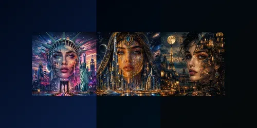 Surreal Global City Portraits generated by chatgpt-image