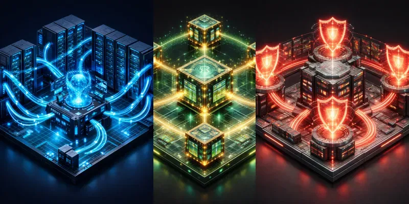 Pro 3D Cloud Server Infrastructures generated by undefined