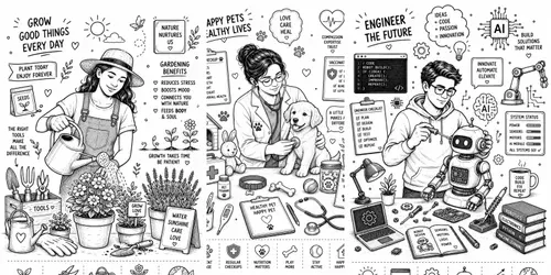 Hand Drawn Doodle Creators generated by chatgpt-image