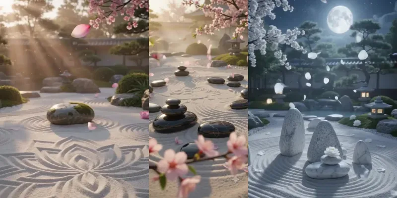 Zen Garden ASMR Loop Generator generated by undefined