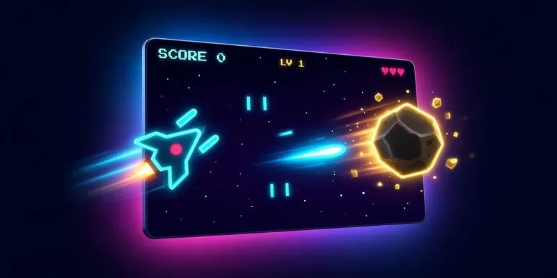 Space Shooter Arcade Game Builders