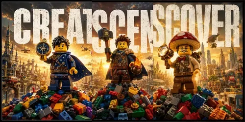 Epic Lego Cinematic Poster Packs generated by chatgpt-image