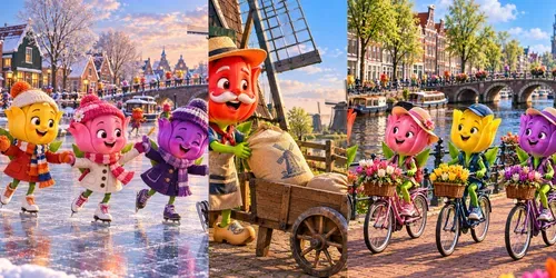 Tulip Tales Of Holland generated by chatgpt-image