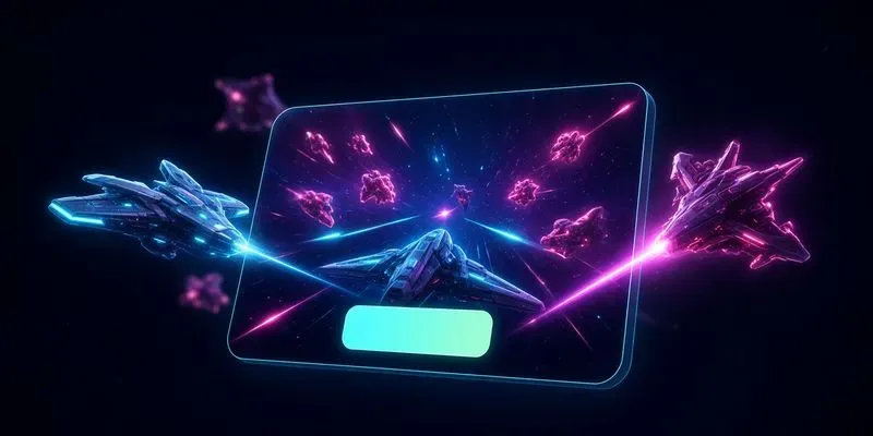 Darkframe Neon Space Shooter