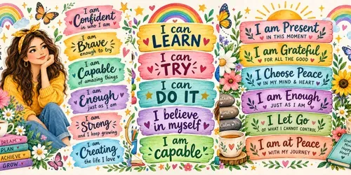 Whimsical Affirmation Art generated by chatgpt-image