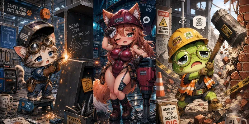Miserable Chibi Job Generator generated by undefined