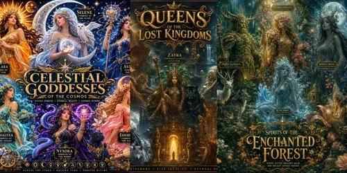 Mythic Queens Of The Ancient Worlds generated by chatgpt-image