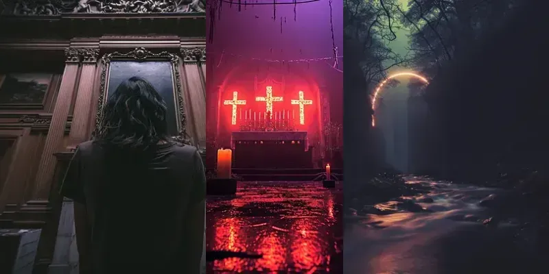 Echoes Of Decay Haunted Cinematics generated by undefined