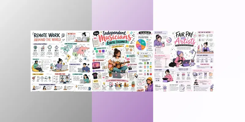 Whimsical Data Story Infographic Kits generated by undefined