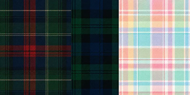 Tartan Plaid Seamless Patterns generated by undefined