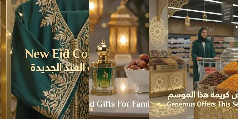 Ramadan Eid Promotional Videos generated by undefined