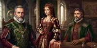 Pixel Renaissance Elegant Portraits gemini-image prompt mini thumbnail