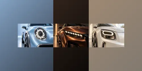Automotive Light Design Concepts generated by chatgpt-image