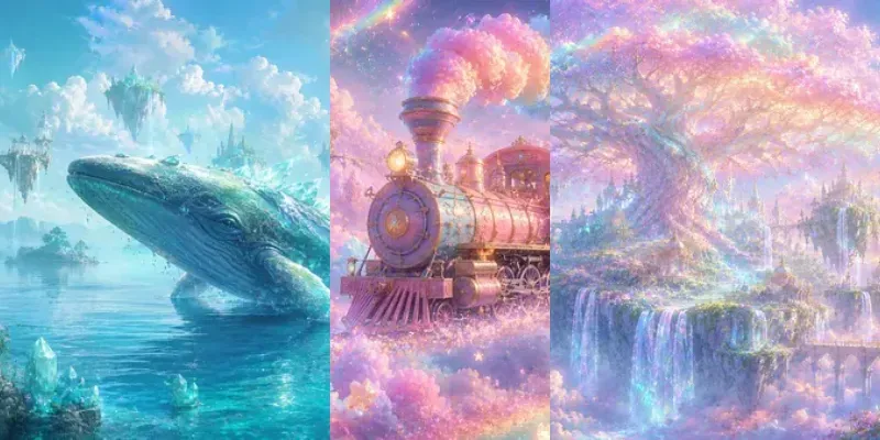 Pastel Surreal Dreamworld Creators generated by undefined
