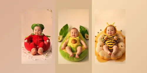 Adorable Baby Costumes generated by grok-video