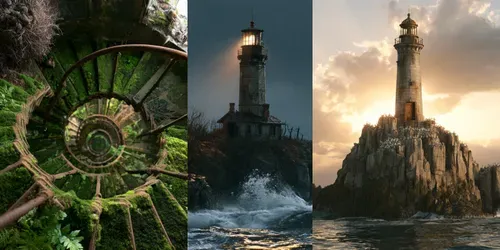 Abandoned Lighthouses Art Generator generated by midjourney
