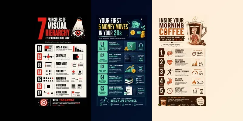 Cinematic Premium 4K Infographics generated by undefined