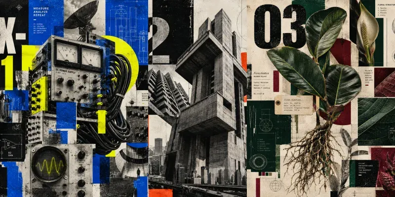 Neo Brutalist Collage Labs