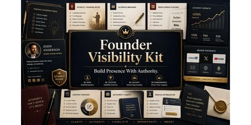 Founder Visibility Kit generated by undefined