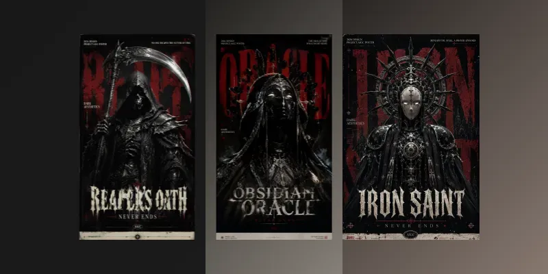 Dark Gothic Aigc Posters generated by undefined