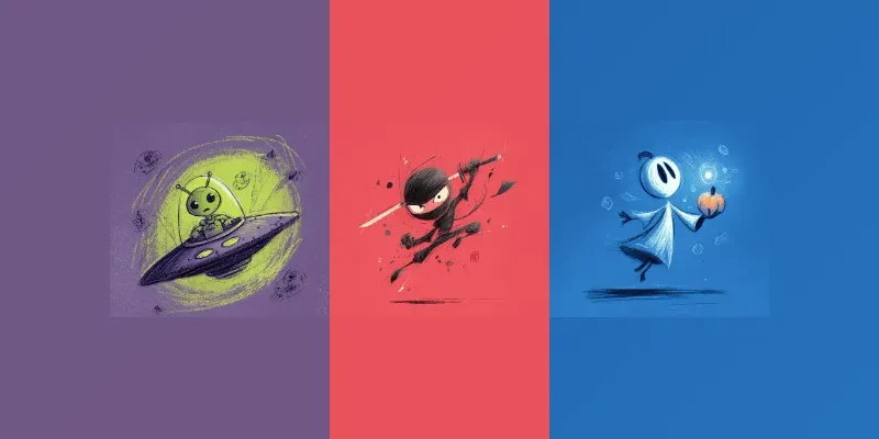 Whimsical Archetype Cartoon Art generated by undefined
