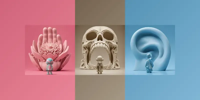 Surreal Toy Monuments generated by undefined