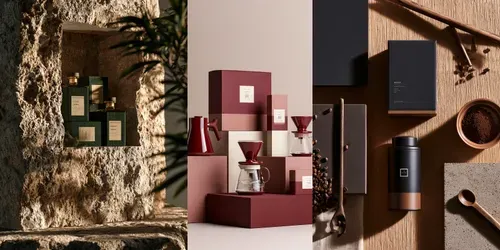 Premium Coffee Packagings generated by midjourney